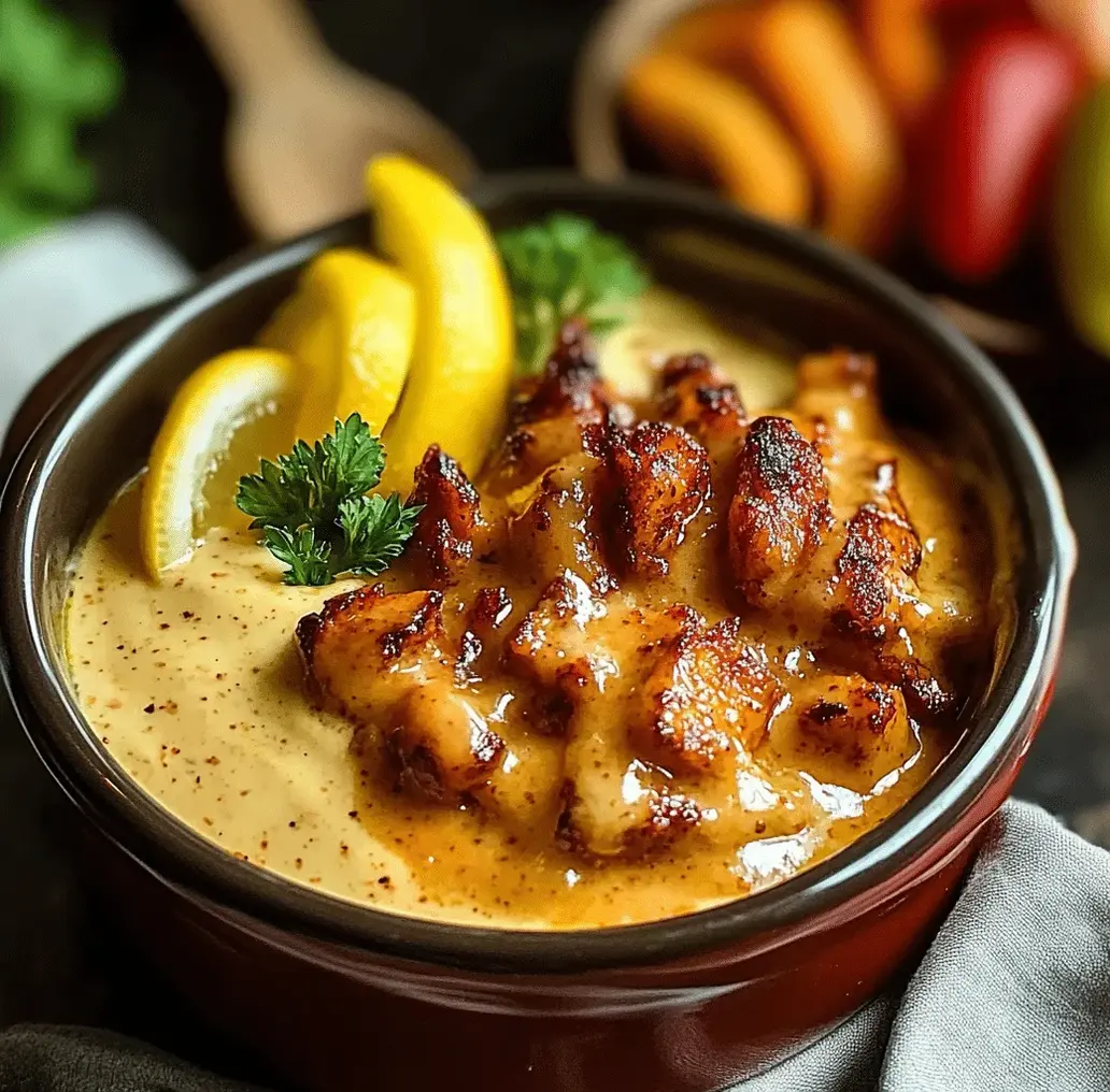 A jar of homemade Chick-fil-A sauce next to some chicken nuggets.