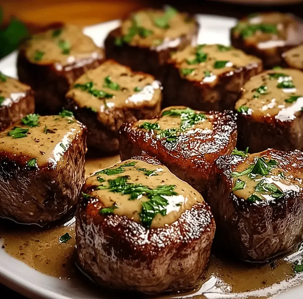 Finished Tender Steak Bites