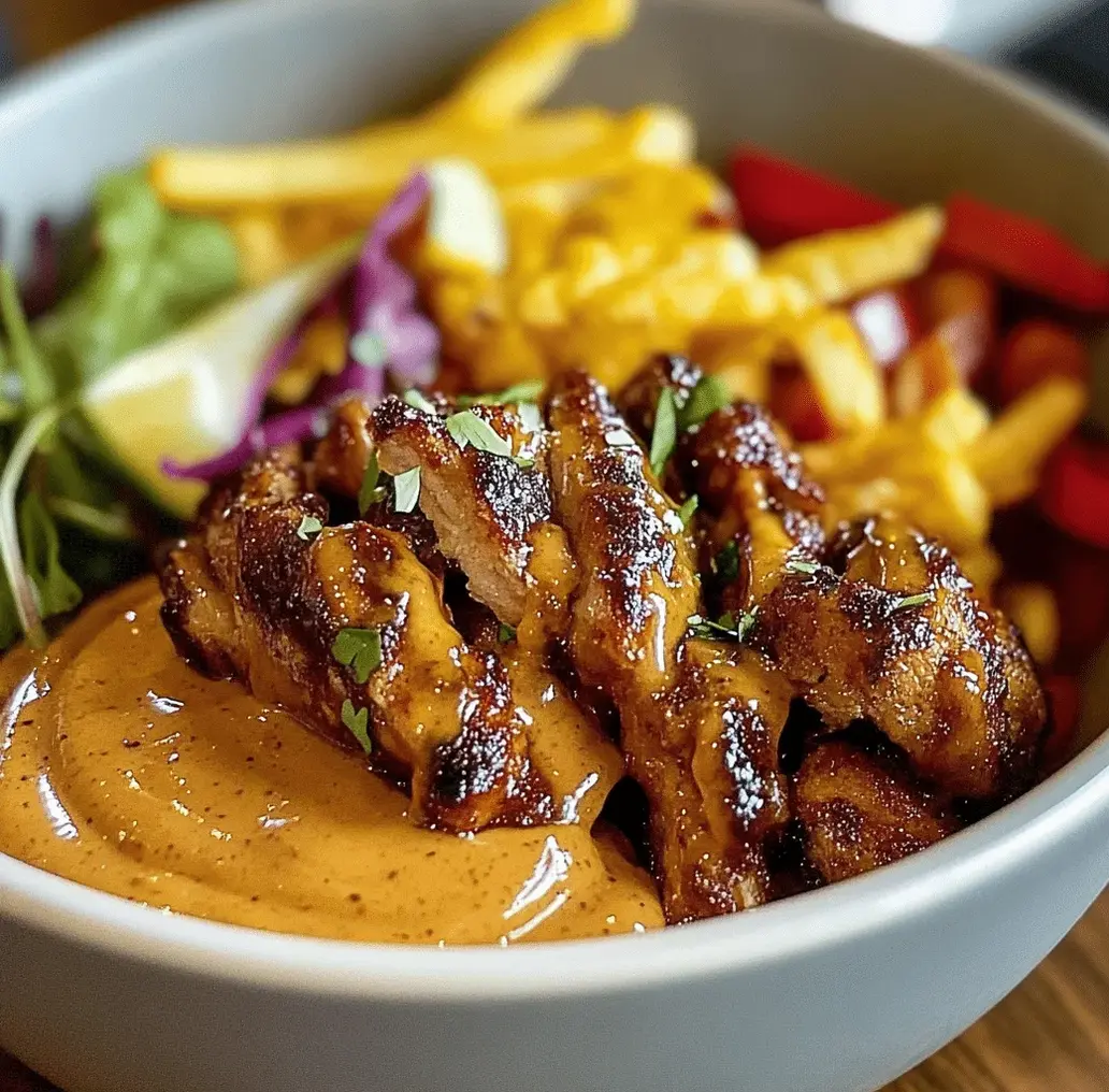 A bowl of delicious homemade Chick-fil-A sauce with a spoon dipping into it.