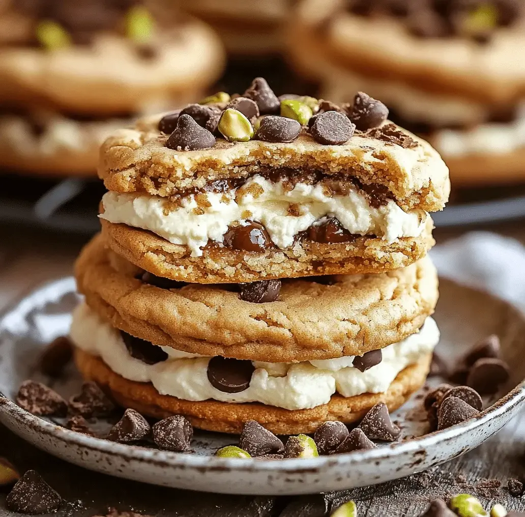 Chewy oatmeal cookies ready to be filled