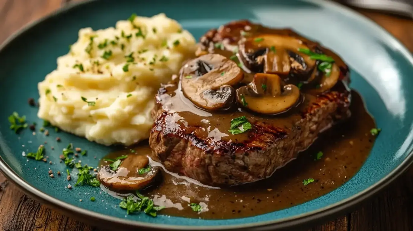 Tender Crockpot Cube Steak in a Slow Cooker