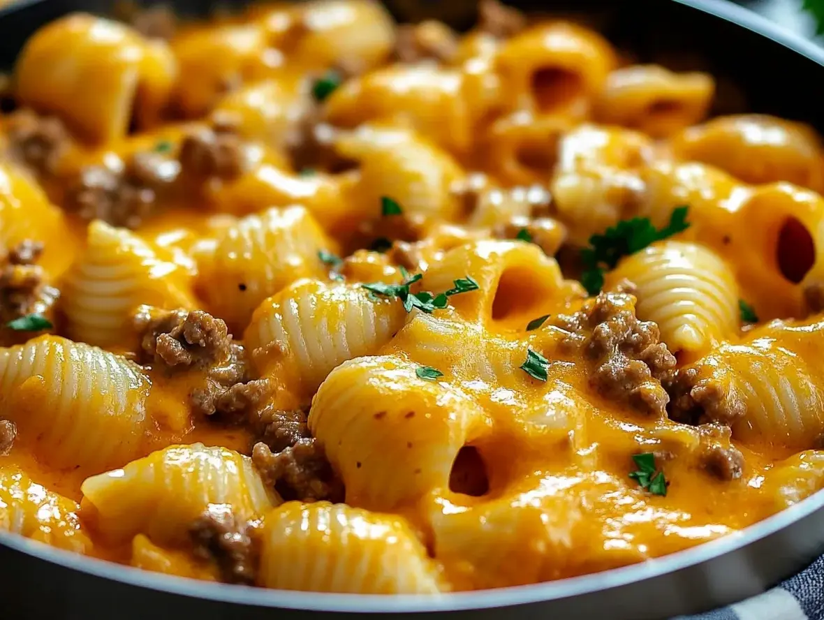 Creamy Beef and Shells - The Ultimate Comfort Food Recipe