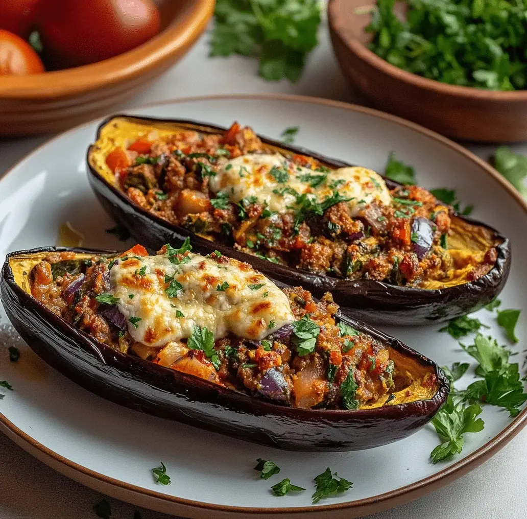 Ina Garten stuffed eggplant ingredients